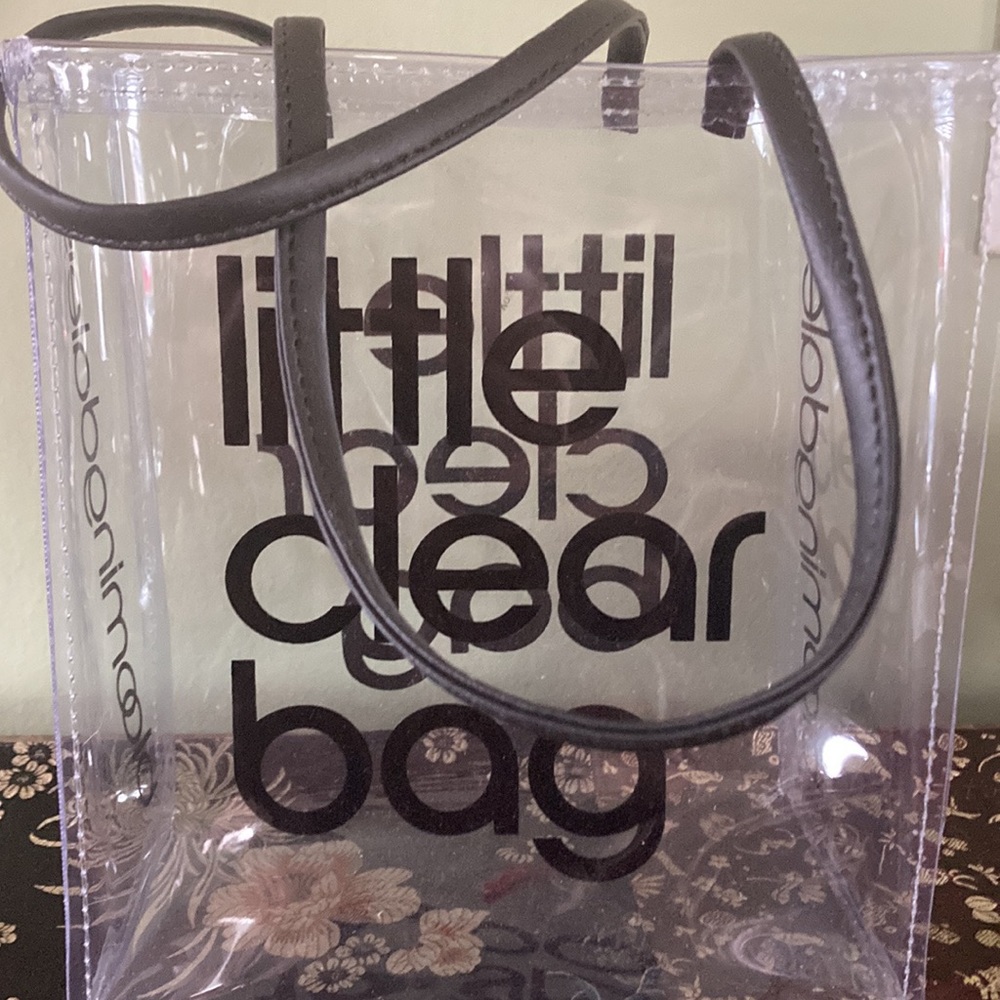 Little Clear Bag from Bloomingdale’s!  Great for anyone attending a concert!